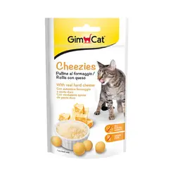 تشویقی گربه جیم کت با پنیر GimCat Chezees Rollies وزن 40 گرم - فروشگاه PETKALA24 - ارائه دهنده خدمات و غذای حیوانات خانگی