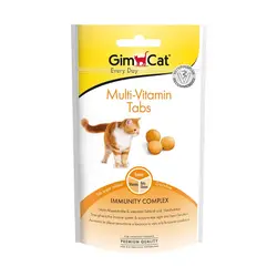 قرص مولتی ویتامین گربه جیم کت GimCat Tabs Multi Vitamin وزن 40 گرم | فروشگاه PETKALA24 - ارائه دهنده خدمات و غذای حیوانات خانگی