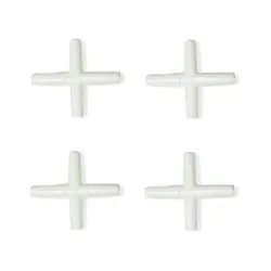 چهار راهی شلنگ هوا رنگ سفید - وب سایت آکواریوم آنلاین پت لند 360