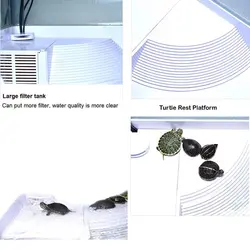 مینی تراریوم لاک پشت و دوزیستان T-360 سوبو - وب سایت آکواریوم آنلاین پت لند 360