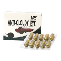 کپسول درمان بیماری چشم ابری ماهی اوشن فری Anti-Cloudy Eye - وب سایت آکواریوم آنلاین پت لند 360