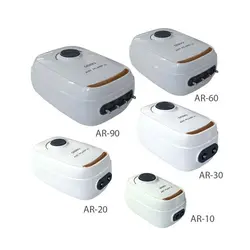 پمپ هوا دو خروجی آکواریوم AR-10 سوبو - وب سایت آکواریوم آنلاین پت لند 360