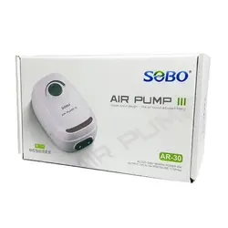 پمپ هوا دو خروجی آکواریوم AR-30 سوبو - وب سایت آکواریوم آنلاین پت لند 360