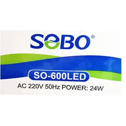 ال ای دی آکواریوم SO-600LED سوبو - وب سایت آکواریوم آنلاین پت لند 360