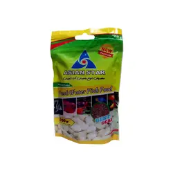 غذای خشک ماهیان آکواریومی آسیان استار مدل پلت 100گرمی
