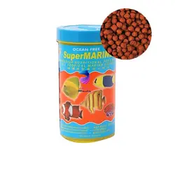 غذای ماهی آب شور سوپر مرین اوشن فری Super Marine - وب سایت آکواریوم آنلاین پت لند 360