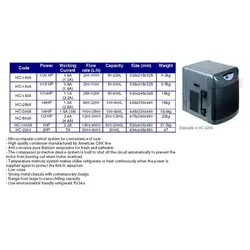 چیلر خنک کننده آب هایلا HC-500 - وب سایت آکواریوم آنلاین پت لند 360