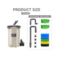 فیلتر سطلی FE-1200 ویپرو - وب سایت آکواریوم آنلاین پت لند 360