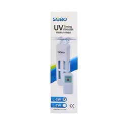 لامپ یو وی استرلیزه کننده آکواریوم UV-L-5W سوبو - وب سایت آکواریوم آنلاین پت لند 360