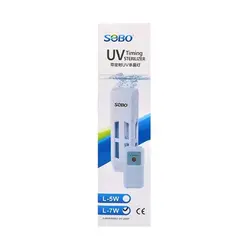 لامپ یو وی استرلیزه کننده آکواریوم UV-L-7W سوبو - وب سایت آکواریوم آنلاین پت لند 360