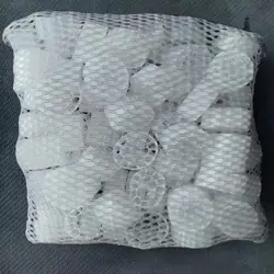بیوبال آکواریوم 2.5 سانتی سفید 10عددی - وب سایت آکواریوم آنلاین پت لند 360