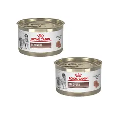 کنسرو غذای سگ و گربه رويال كنين مدل Recovery وزن 195گرم بسته دوعددی