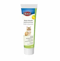 خمیر مولتی ویتامین تریکسی مخصوص گربه بالغ 100 گرم