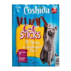 تشویقی مدادی گربه کوشیدا با طعم مرغ و جگر وزن 25 گرم بسته 5 عددی