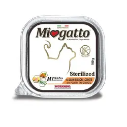 کنسرو کاسه ای (ووم) Mio Gatto مدل عقیم شده 100 گرمی