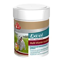 قرص مولتی ویتامین Excel مخصوص سگ های نژاد کوچک 70 عددی