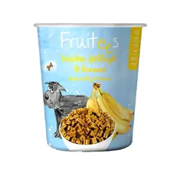 اسنک فروتیز سگ با طعم  مرغ و موز 200 گرم
