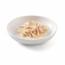 کنسرو بچه گربه شسیر با طعم فیله مرغ و آلوئه وزن 140 گرم