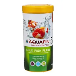 غذای ماهی آکوافین مدل Goldfish flake وزن 150 گرم