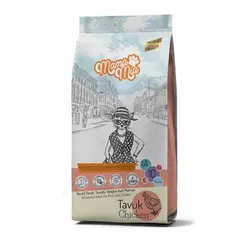 غذای خشک گربه مامامیا با طعم مرغ وزن 15 کیلوگرم