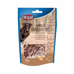 تشویقی سگ تریکسی مدل Marbled Lamb Softies وزن ۱۰۰ گرم