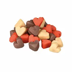 تشویقی نرم سگ تریکسی مدل Mini Hearts وزن ۵۰۰ گرم
