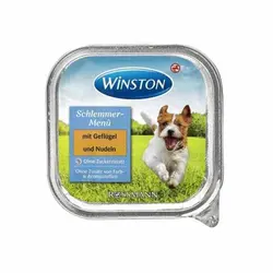 ووم سگ وینستون با طعم مرغ و نودل وزن 150 گرم