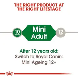 پوچ سگ رویال کنین مدل مینی ادالت | Mini Adult وزن 85 گرم