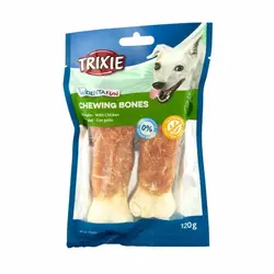 تشویقی سگ تریکسی مدل chewing bones با طعم مرغ