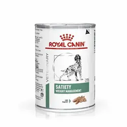 کنسرو سگ رویال کنین مدل ستیتی Satiety وزن 400گرم
