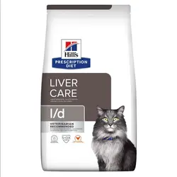 غذای خشک درمانی گربه هیلز مدل Liver care وزن 1.5 کیلوگرم