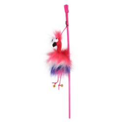 اسباب بازی گربه AFP مدل Fluffy bird wand