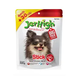 تشویقی مدادی سگ جرهای مدل Chicken Stick وزن 400 گرم