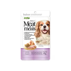 پوچ سگ جرهای مدل Meat as meals با طعم مرغ و تخم مرغ وزن 45 گرم