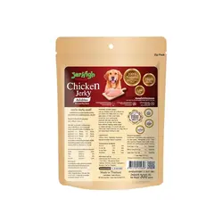تشویقی طبیعی سگ جرهای مدل Chicken Jerky وزن 300 گرم