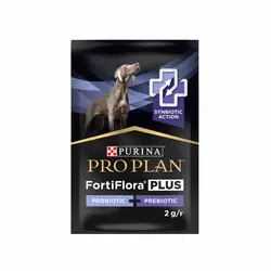 پودر پروبیوتیک و پریبیوتیک سگ پروپلن مدل FortiFlora Plus وزن 2 گرم