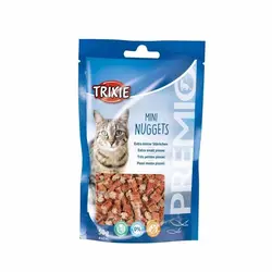 تشویقی گربه تریکسی مدل Mini Fish Nugetts وزن 50 گرم