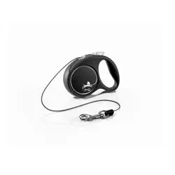 بند قلاده 3 متری فلکسی مدل BLACK DESIGN سایز XS