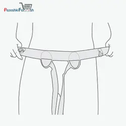 فتق بند دوطرفه کد023 برند پاک سمن