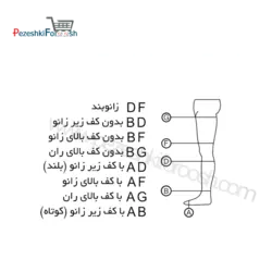 جوراب واریس کرم AF کفی دار برند Colver