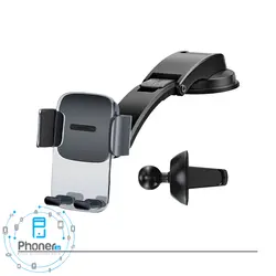 پایه نگهدارنده مدل SUYK000001 Easy Control Pro Clamp Car Mount Holder برند Baseus | فونر