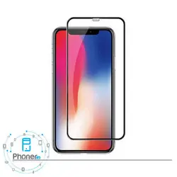 محافظ صفحه نمایش مدل 10D Full Cover مناسب iPhone Xs MAX برند RG