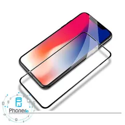 محافظ صفحه نمایش مدل 10D Full Cover مناسب iPhone Xs MAX برند RG