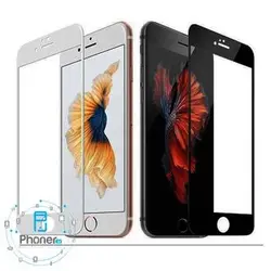 محافظ صفحه نمایش مدل FCIP66sWB Glass Full Cover مناسب iPhone 6 & 6s برند MOCOll