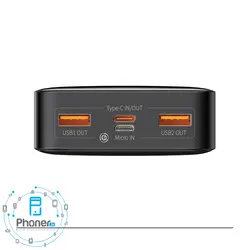 پاوربانک 20W مدل PPDML-M01 Bipow Digital Display با ظرفیت ۲۰۰۰۰ میلی آمپر ساعت برند Baseus | فونر