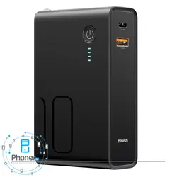 پاوربانک USB-C مدل PPNLDT909-01 Power Bank Power station 2in1 با ظرفیت ۱۰۰۰۰ میلی آمپر ساعت برند Baseus
