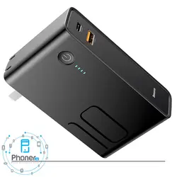 پاوربانک USB-C مدل PPNLDT909-01 Power Bank Power station 2in1 با ظرفیت ۱۰۰۰۰ میلی آمپر ساعت برند Baseus