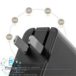 پاوربانک USB-C مدل PPNLDT909-01 Power Bank Power station 2in1 با ظرفیت ۱۰۰۰۰ میلی آمپر ساعت برند Baseus