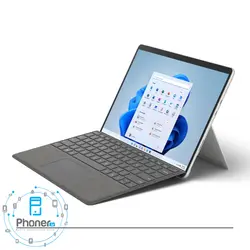 تبلت مدل Surface Pro 8 با پردازنده i5 و حافظه 256 گیگابایت با رم 16 گیابایتی برند Microsoft