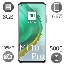 گوشی موبایل شیائومی مدل Xiaomi Mi 10T Pro 5G دو سیم‌ کارت ظرفیت 256 گیگابایت و 8 گیگابایت رم